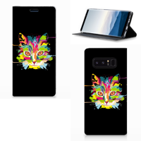 Samsung Galaxy Note 8 Magnet Case Cat Color - thumbnail