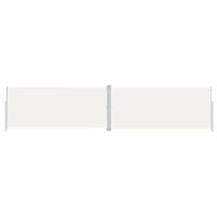 Tuinscherm uittrekbaar 220x1000 cm crmekleurig - thumbnail