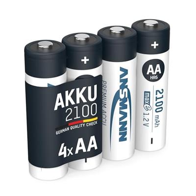 ANSMANN accu&apos;s "maxe" rechargeable bat. maxe mignon 4piec.2100mah - thumbnail