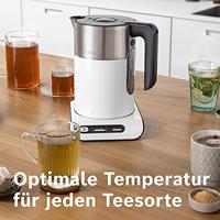 Bosch 1,5L Styline Waterkoker Wit, Antraciet - thumbnail