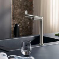Hansgrohe Aqittura M91 SodaSystem 240, 1jet, starter set, rvs look - thumbnail