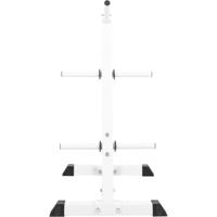 Schijvenstandaard Schuin Wit - 30 mm - thumbnail