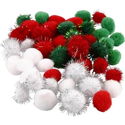 Creativ Company Pompoms kerst, 48st.