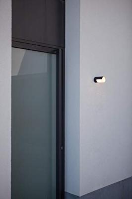 Lutec CYRA 6939412011615 LED-buitenlamp (wand) 7.8 W Zwart Lutec CYRA 6939412011615 LED-buitenlamp (wand) 7.8 W Zwart