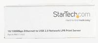 StarTech.com 10/100 Mbit/s Ethernet naar USB 2.0 netwerk printserver - Windows 10 - LPR - LAN USB printserver adapter (PM1115U2) - thumbnail