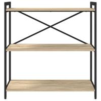 Boekenkast Sonoma eiken 80 x 30 x 83 cm Spaanplaat - thumbnail