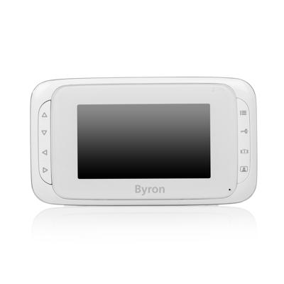Byron Video-binnenunit voor, Extra monitor voor Accessoires voor deurintercom Draadloos, Digitaal, Radiografisch Wit Byron Video-binnenunit voor, Extra monitor voor Accessoires voor deurintercom Draadloos, Digitaal, Radiografisch Wit