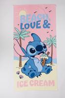 Stitch Beach and Love strandlaken 70 x 140 cm polyester - thumbnail