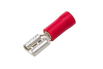 HELLA bladcontactdoos fl.st.huels.0,5-1,0 100st red 4.8x0.5mm