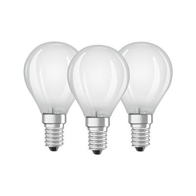 OSRAM HOMELIGHTING 4058075819399 LED-lamp Energielabel E (A - G) E14 Kogel 4.2 W = 40 W Warmwit (Ø x l) 45 mm x 84 mm Filament / Retro-LED 3 stuk(s)