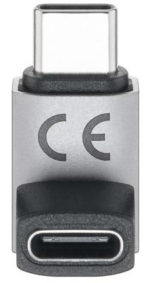 Goobay USB-C adapter | male/female | verticaal | kort | 90 graden adapter - 9550433