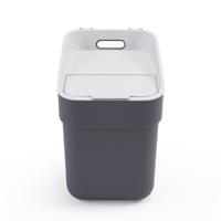 Curver ready to collect prullenbak 20 liter donkergrijs-lichtgrijs - thumbnail