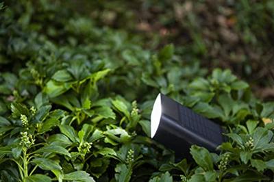 Buitenspot solar RGB &apos;Ginbo&apos; bluetooth zonne energie CCT zwart