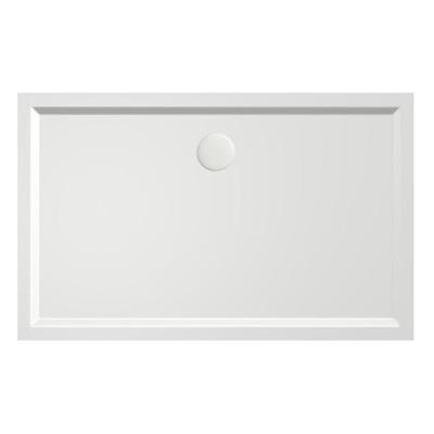 Xenz Mariana douchebak - 120x75x7 - Acryl - wit 6880-01 Xenz Mariana douchebak - 120x75x7 - Acryl - wit 6880-01