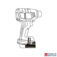 Stealthmounts Bithouder voor Bosch 18v | 2 Stuks | Zwart - BH-BO-BLK-2 - thumbnail
