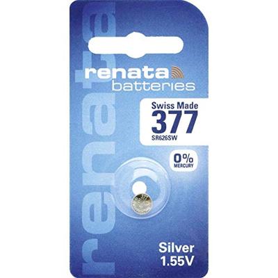 Renata Knoopcel 377 1.55 V 1 stuk(s) 24 mAh Zilveroxide SR66