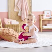 Doudou - COROLLE - Babipouce Rose Grenadine - 28 cm - vanillegeur - vanaf de geboorte - thumbnail