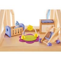 Hape poppenhuis babykamer - thumbnail