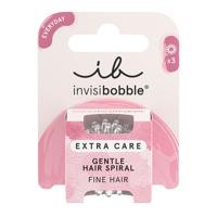 Invisibobble extra care gentle crystal clear 3 stuks - thumbnail