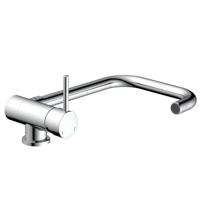 EISL keukenmengkraan met draaibare uitloop flexo chroomkleurig - thumbnail