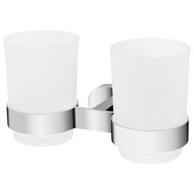 Tandenborstelhouder Haceka Gio Dubbel Glas Met Chroom Haceka Tandenborstelhouder Haceka Gio Dubbel Glas Met Chroom Haceka