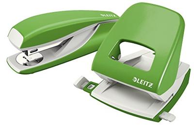 Perforator Leitz NeXXt 5008 2-gaats 30 vel lichtgroen