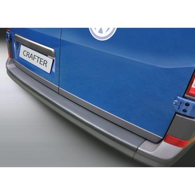 Bumper beschermer passend voor Volkswagen Crafter 2017- & MAN TGE 2017- Zwart GRRBP664