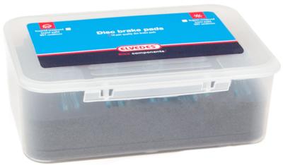 Sram Schijfremblokset organisch red race (10 paar)