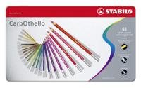 STABILO carbothello - kalkpastel kleurpotlood - metalen set 48 st. - thumbnail