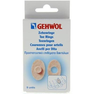 Gehwol Anti Druk Teenringen Ovaal 9Stuks