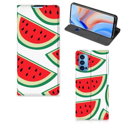 OPPO Reno4 Pro 5G | Flip Style Cover | Watermelons