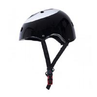 Kiddimoto 8 Ball Halve schaal BMX-helm M Zwart, Wit - thumbnail