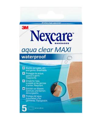 Nexcare 3m Aqua Clear Maxi Wtp 5