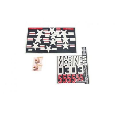 FMS - 1700Mm F7F Tigercat Silver Decal - Lp (FMSRB123-5)