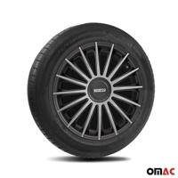 4-Delige Sparco Wieldoppenset Treviso 16-inch zwart/zilver SP1693BKSV - thumbnail