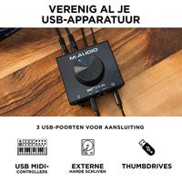 M-AUDIO AIR|Hub USB 2.0 Type-C Zwart - thumbnail