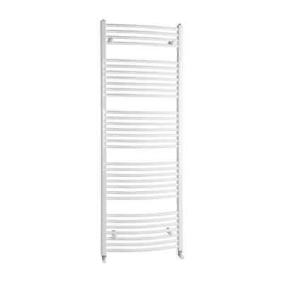 Handdoekradiator Sapho Orbit Gebogen 45x170 cm 732W Wit Sapho