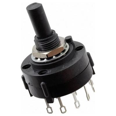 C & K Switches A10605RNZQ Rotary-Switch A Series Draaischakelaar 125 V/AC, 125 V/DC 2.5 A Schakelposities 6 1 stuk(s)