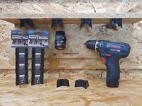 StealthMounts BM-BO108-BLK-6 Accuhouder voor Bosch 10.8/12V | Zwart | 6-pack - BM-BO108-BLK-6 - thumbnail