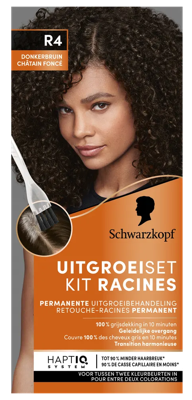 Schwarzkopf Vital uitgroeiset donker bruin 1 Set