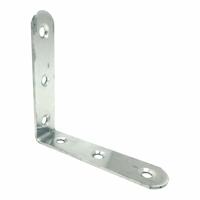 Hoeksteun EDM 86093 an24 Roestvrij staal 8 x 8 x 1,9 cm 4 Stuks - thumbnail