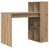 Bureau met plank Artisan Eiken 108 x 55 x 103.5 cm Bewerkt hout - thumbnail