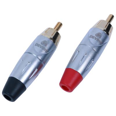 Devine 2RCAM-LR Premium RCA male connectoren (set van 2)