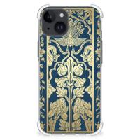 iPhone 15 Plus Case Beige Flowers - thumbnail