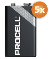 Duracell Procell 9V Alkaline batterijen - 5-pack - thumbnail
