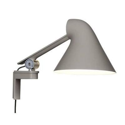 Louis Poulsen NJP Wall Short Wandlamp - 2700K - Lichtgrijs