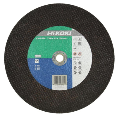 Hikoki Accessoires Doorslijpschijf Voor Metaal 300X3,5 - 4100246