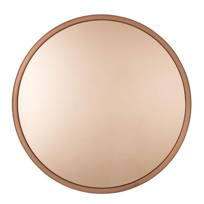 Zuiver Ronde Spiegel 'Bandit' 60cm, kleur Koper Zuiver Ronde Spiegel 'Bandit' 60cm, kleur Koper