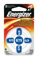 ZA675 Knoopcel Zink-lucht 1.4 V 635 mAh Energizer Hearing Aid PR44 4 stuk(s) - thumbnail