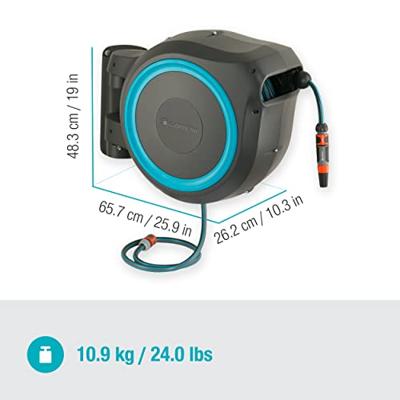Gardena Wandslangenbox RollUp M/L 25m